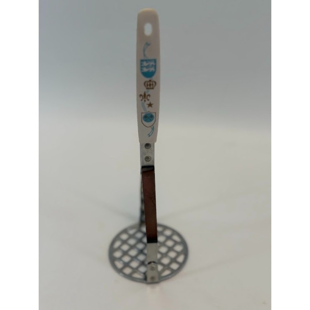 VTG MCM Potato Masher Turquoise/White‎